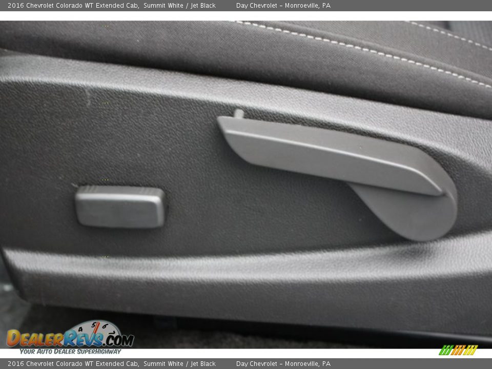 2016 Chevrolet Colorado WT Extended Cab Summit White / Jet Black Photo #18