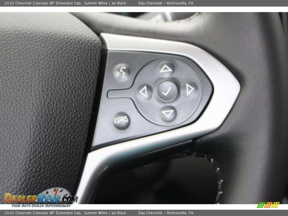 2016 Chevrolet Colorado WT Extended Cab Summit White / Jet Black Photo #20
