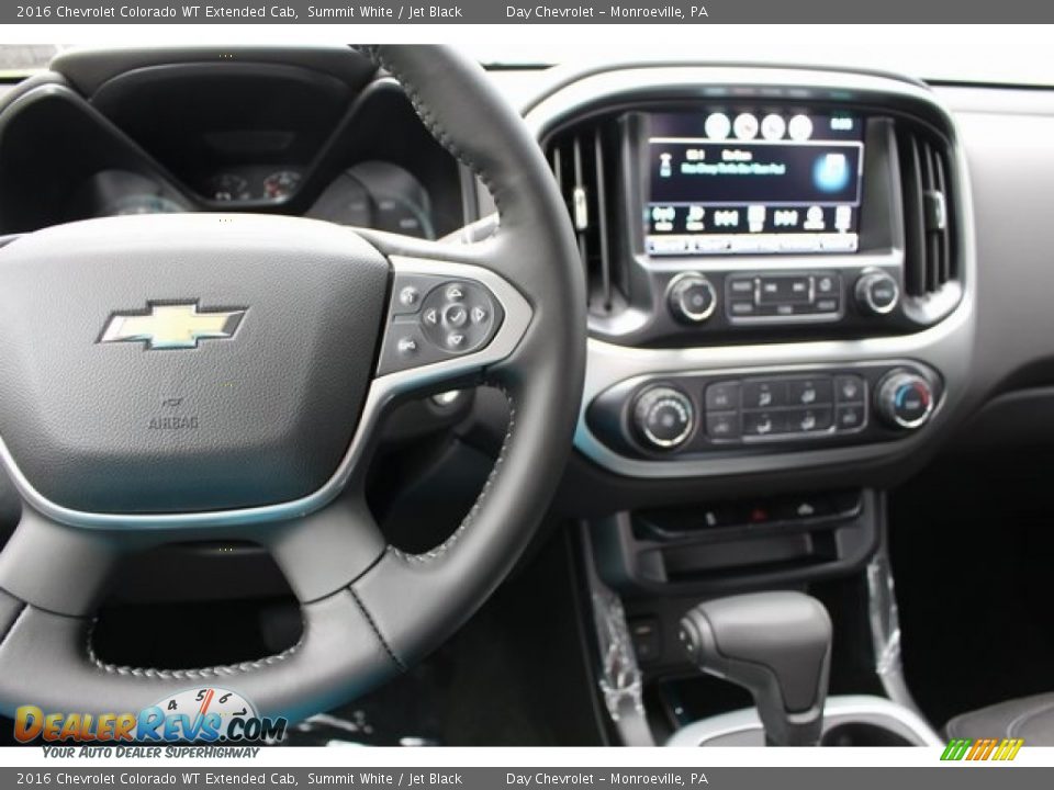 2016 Chevrolet Colorado WT Extended Cab Summit White / Jet Black Photo #27