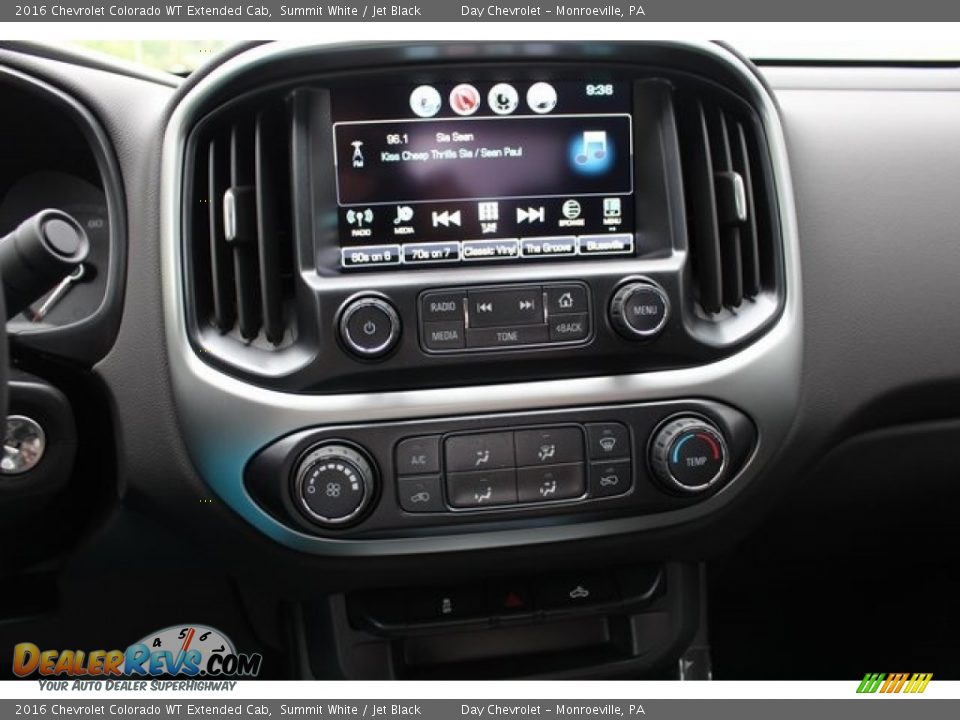 2016 Chevrolet Colorado WT Extended Cab Summit White / Jet Black Photo #30