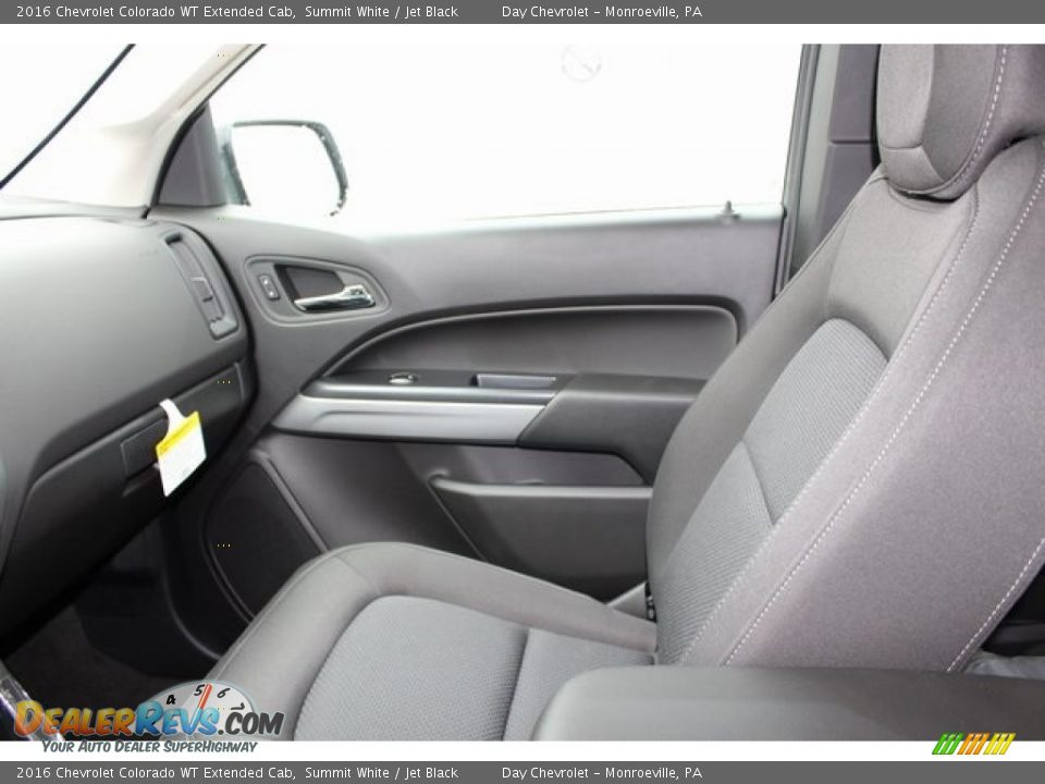 2016 Chevrolet Colorado WT Extended Cab Summit White / Jet Black Photo #36