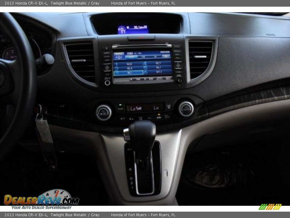 2013 Honda CR-V EX-L Twilight Blue Metallic / Gray Photo #17