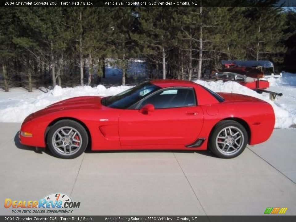 2004 Chevrolet Corvette Z06 Torch Red / Black Photo #1