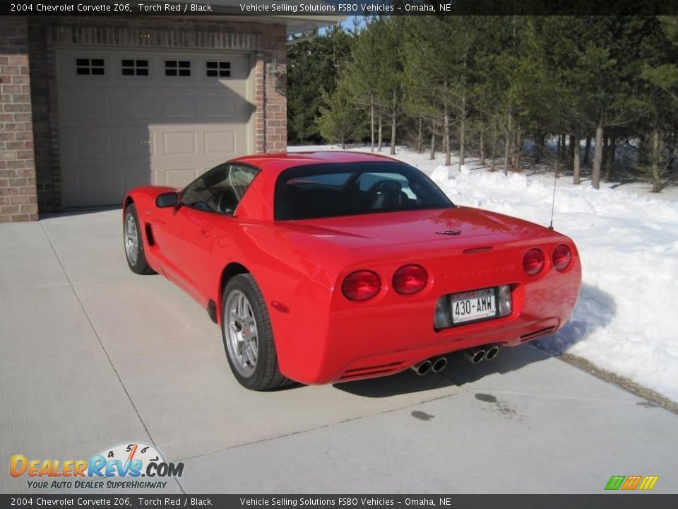 2004 Chevrolet Corvette Z06 Torch Red / Black Photo #4