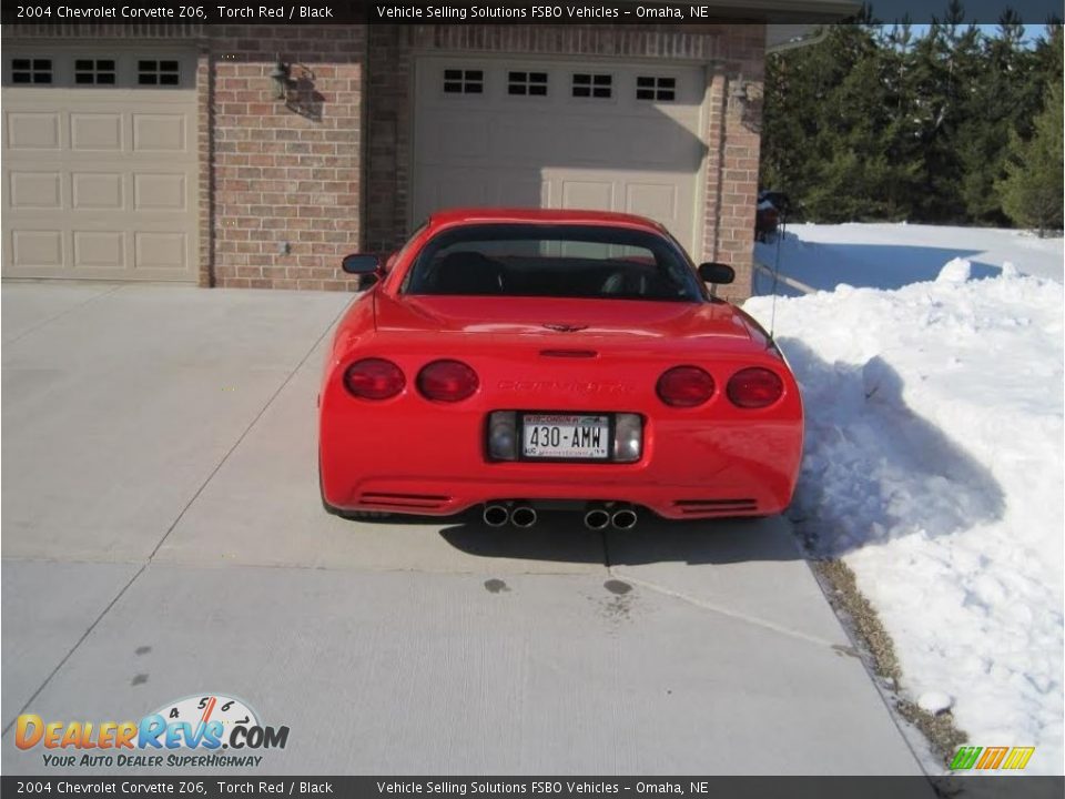 2004 Chevrolet Corvette Z06 Torch Red / Black Photo #5