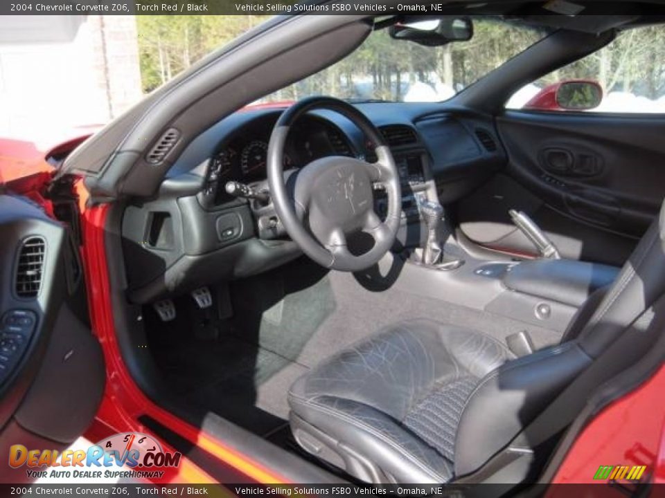 2004 Chevrolet Corvette Z06 Torch Red / Black Photo #6