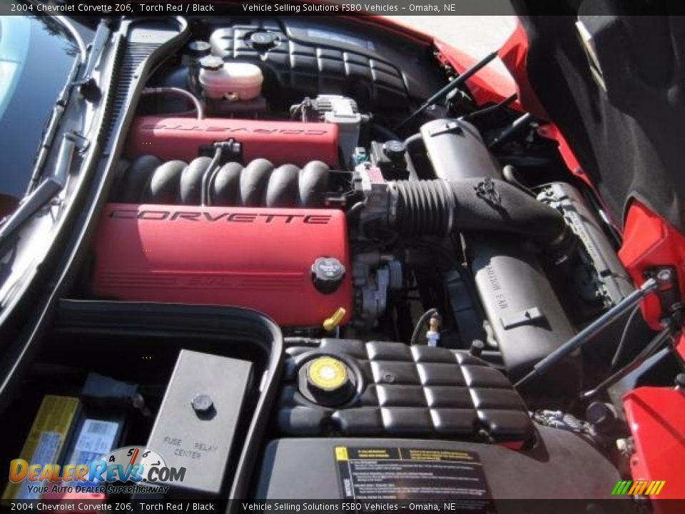 2004 Chevrolet Corvette Z06 Torch Red / Black Photo #7