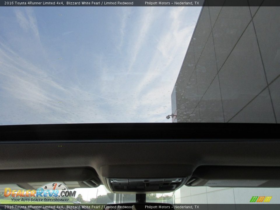 2016 Toyota 4Runner Limited 4x4 Blizzard White Pearl / Limited Redwood Photo #24