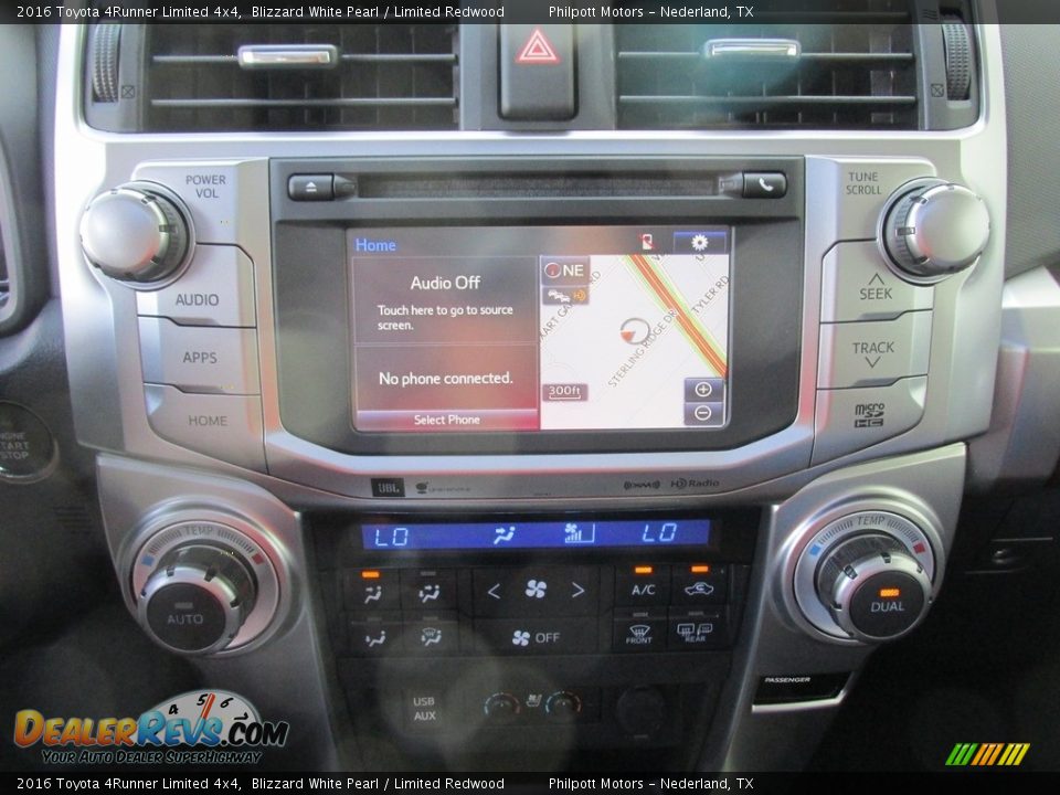 2016 Toyota 4Runner Limited 4x4 Blizzard White Pearl / Limited Redwood Photo #27