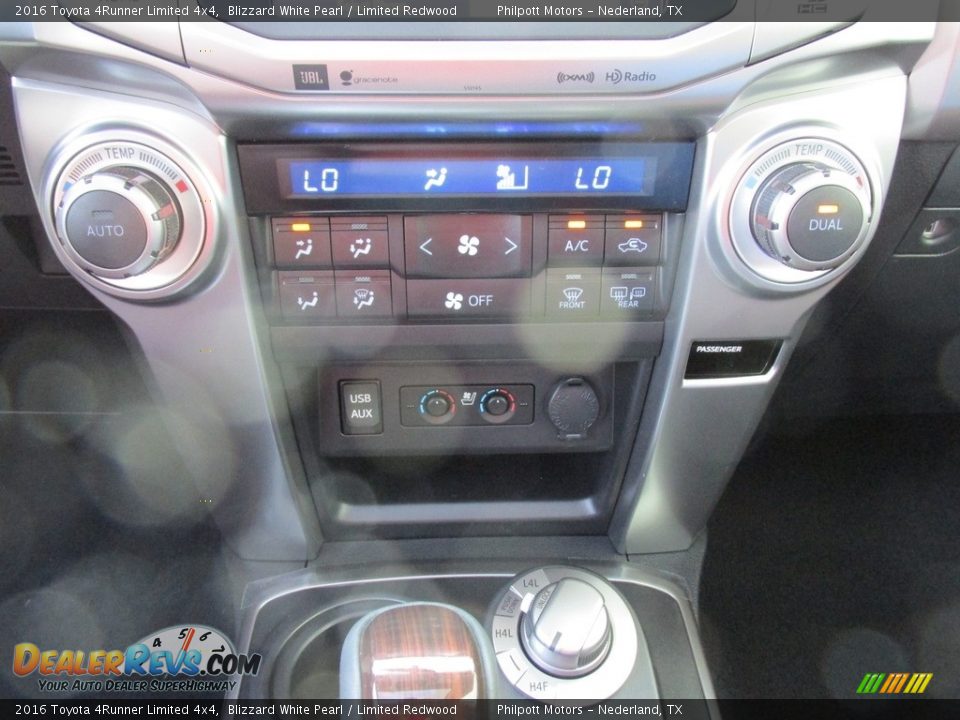 2016 Toyota 4Runner Limited 4x4 Blizzard White Pearl / Limited Redwood Photo #28