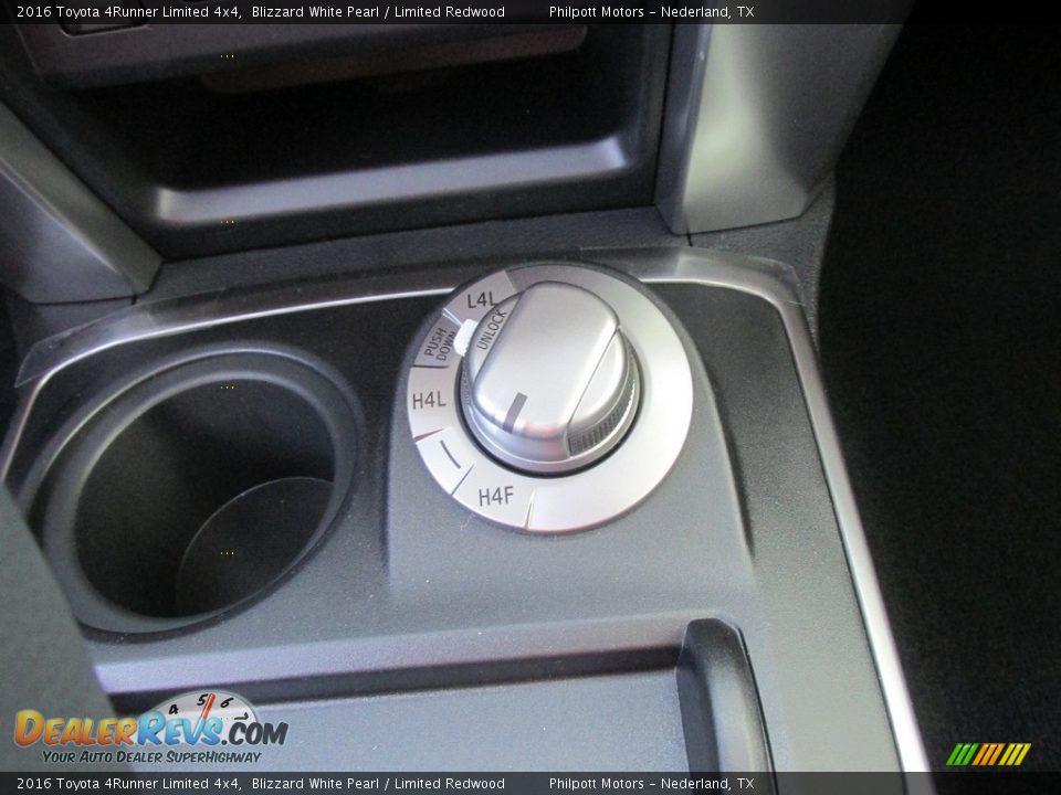 2016 Toyota 4Runner Limited 4x4 Blizzard White Pearl / Limited Redwood Photo #30