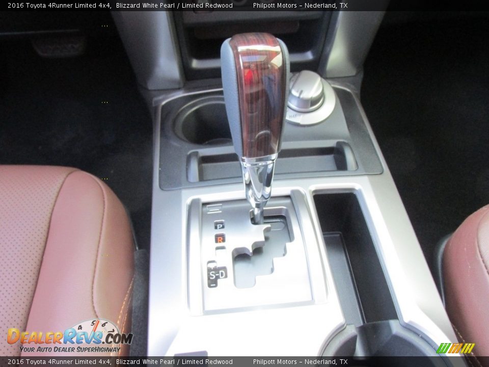 2016 Toyota 4Runner Limited 4x4 Blizzard White Pearl / Limited Redwood Photo #31