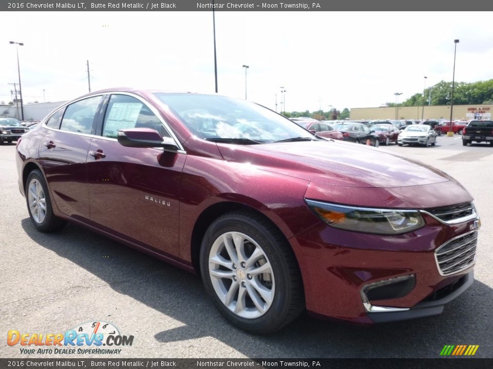2016 Chevrolet Malibu LT Butte Red Metallic / Jet Black Photo #3