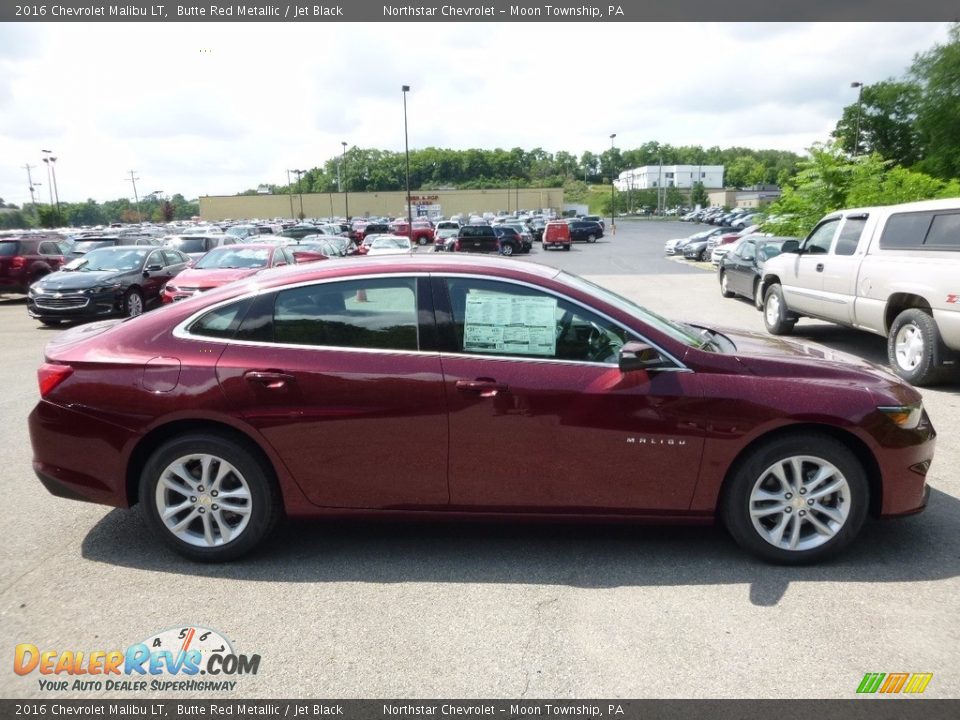 2016 Chevrolet Malibu LT Butte Red Metallic / Jet Black Photo #4