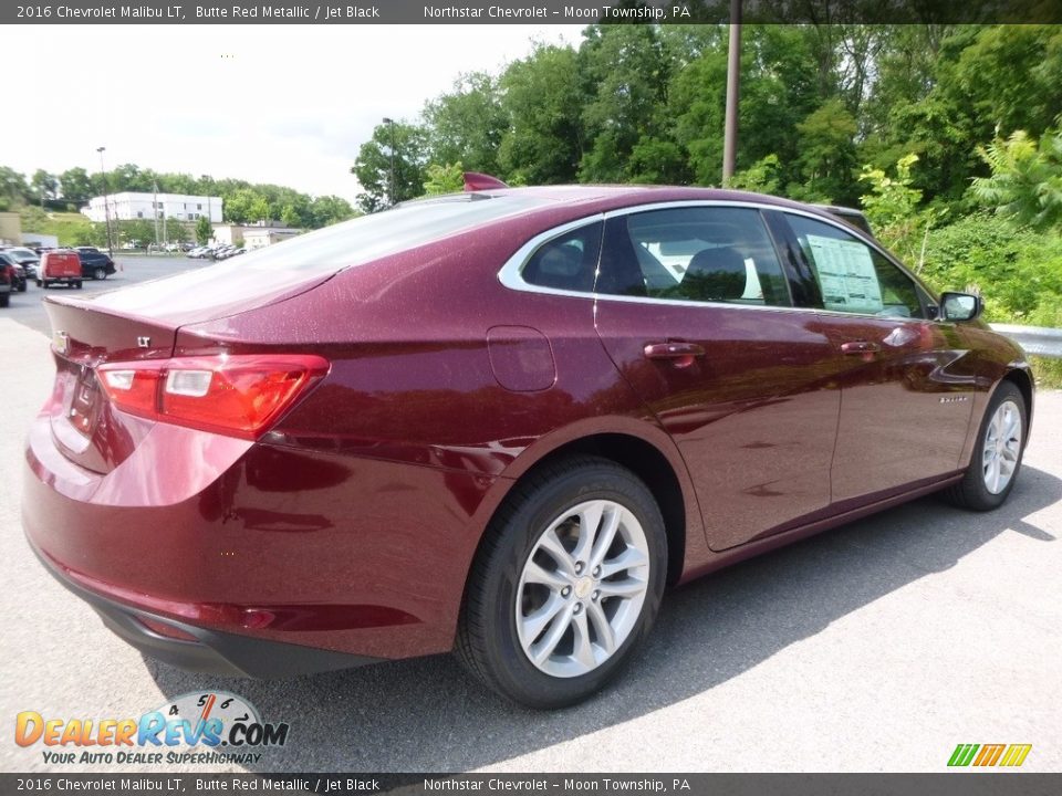 2016 Chevrolet Malibu LT Butte Red Metallic / Jet Black Photo #5