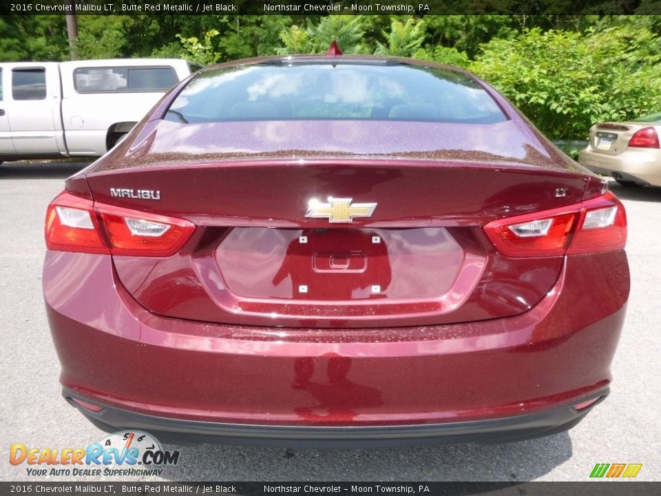 2016 Chevrolet Malibu LT Butte Red Metallic / Jet Black Photo #6
