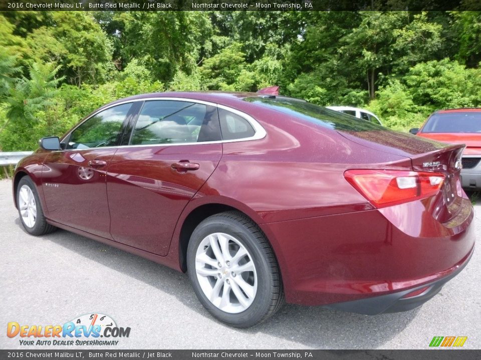 2016 Chevrolet Malibu LT Butte Red Metallic / Jet Black Photo #7