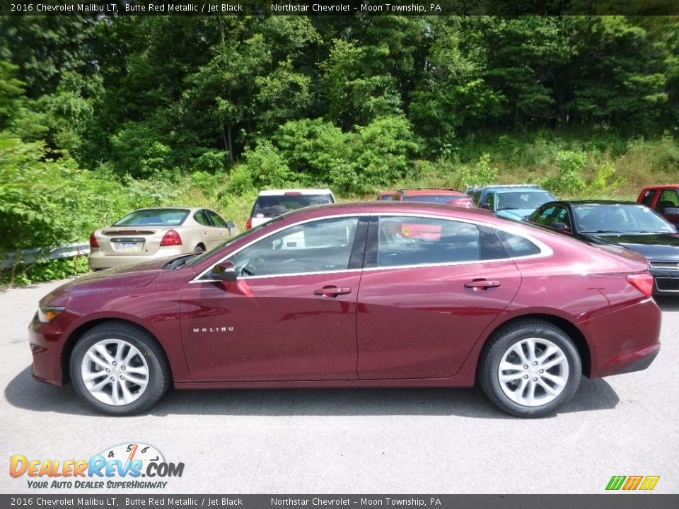 2016 Chevrolet Malibu LT Butte Red Metallic / Jet Black Photo #8