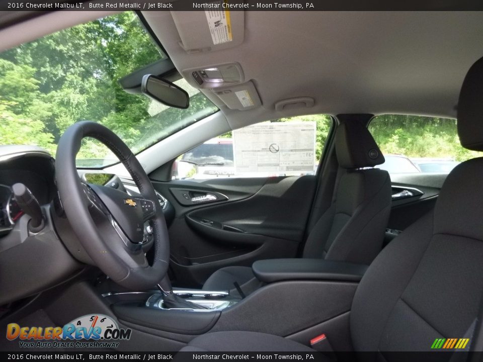 2016 Chevrolet Malibu LT Butte Red Metallic / Jet Black Photo #10