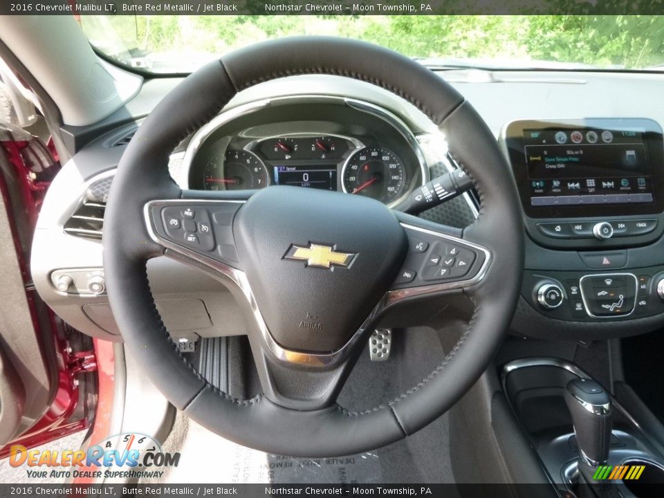 2016 Chevrolet Malibu LT Butte Red Metallic / Jet Black Photo #16