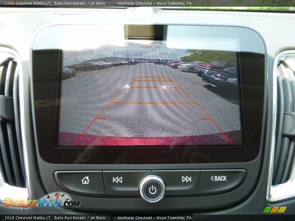2016 Chevrolet Malibu LT Butte Red Metallic / Jet Black Photo #17