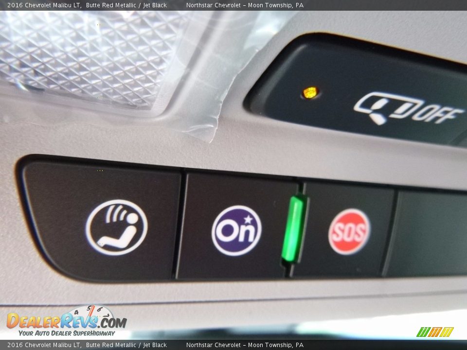 2016 Chevrolet Malibu LT Butte Red Metallic / Jet Black Photo #19
