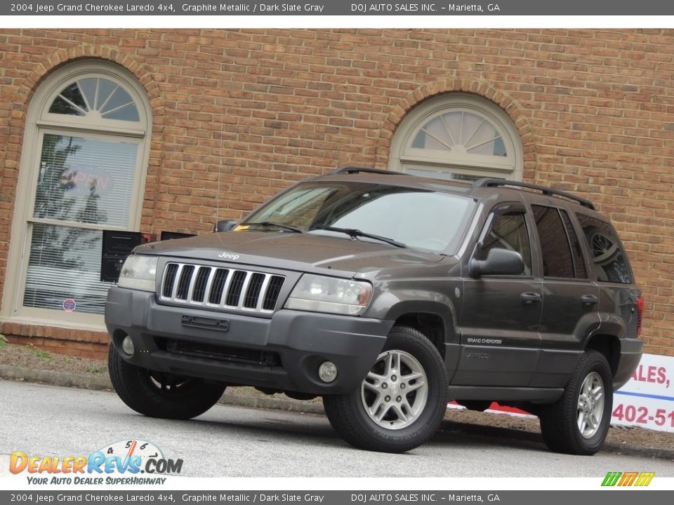 2004 Jeep Grand Cherokee Laredo 4x4 Graphite Metallic / Dark Slate Gray Photo #1
