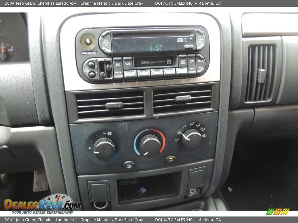 2004 Jeep Grand Cherokee Laredo 4x4 Graphite Metallic / Dark Slate Gray Photo #6
