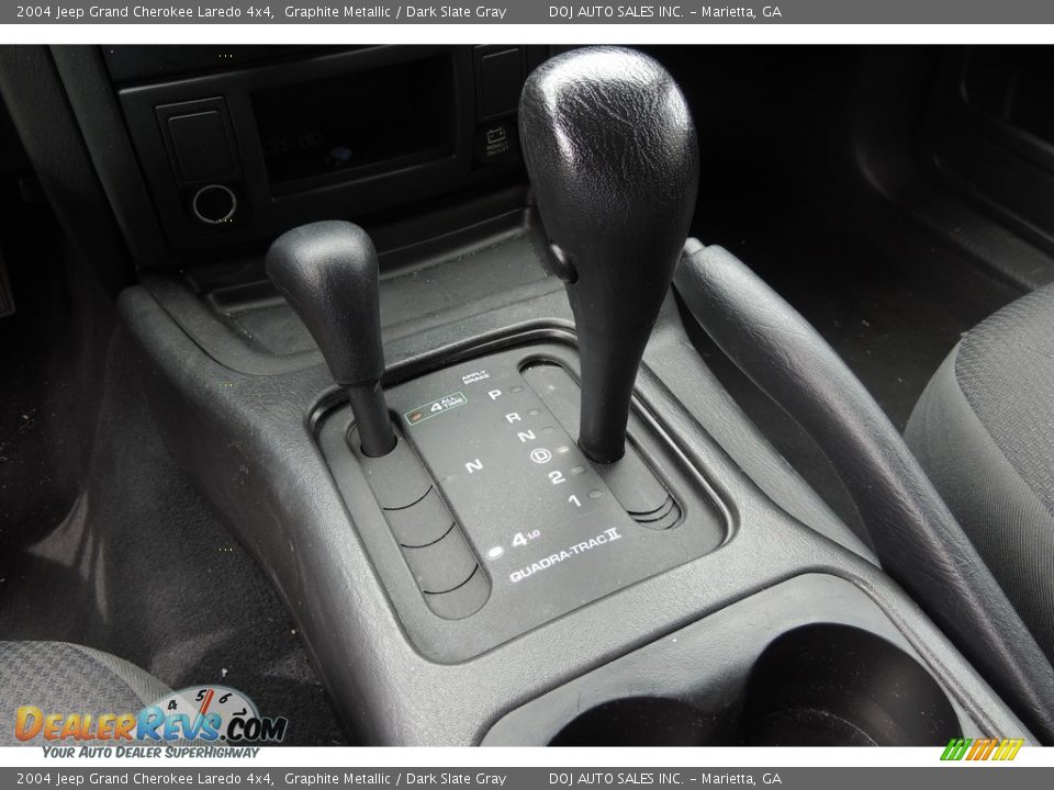 2004 Jeep Grand Cherokee Laredo 4x4 Graphite Metallic / Dark Slate Gray Photo #7