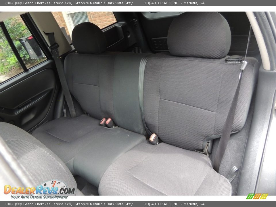 2004 Jeep Grand Cherokee Laredo 4x4 Graphite Metallic / Dark Slate Gray Photo #19