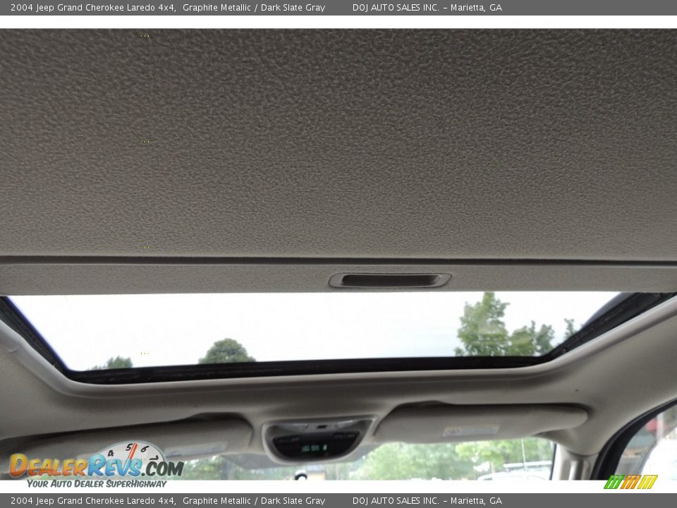 2004 Jeep Grand Cherokee Laredo 4x4 Graphite Metallic / Dark Slate Gray Photo #20