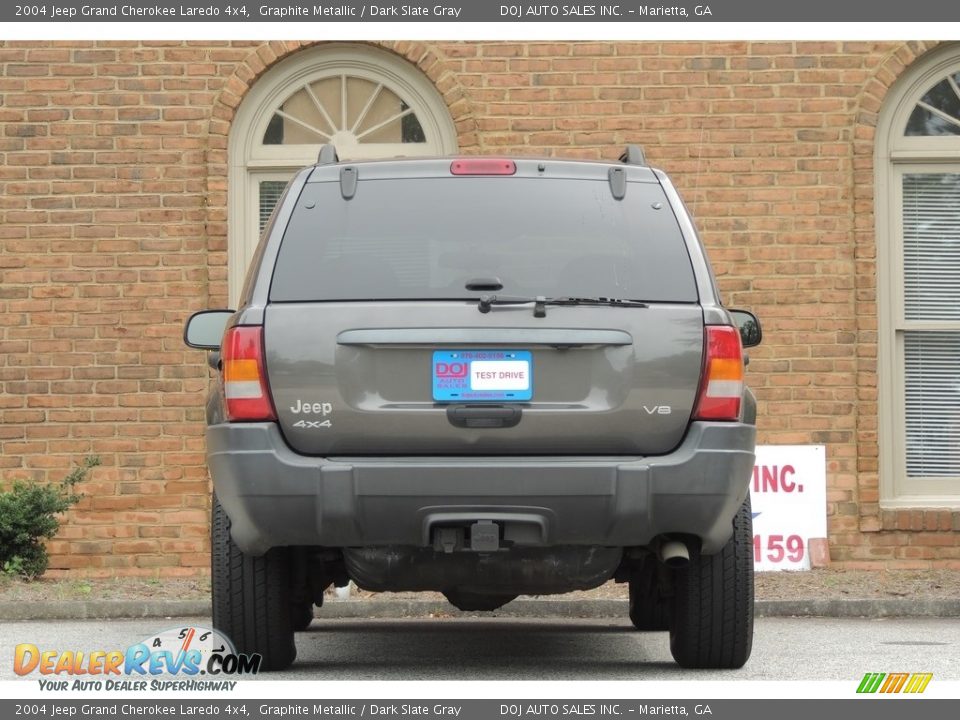 2004 Jeep Grand Cherokee Laredo 4x4 Graphite Metallic / Dark Slate Gray Photo #21