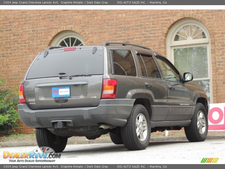 2004 Jeep Grand Cherokee Laredo 4x4 Graphite Metallic / Dark Slate Gray Photo #23