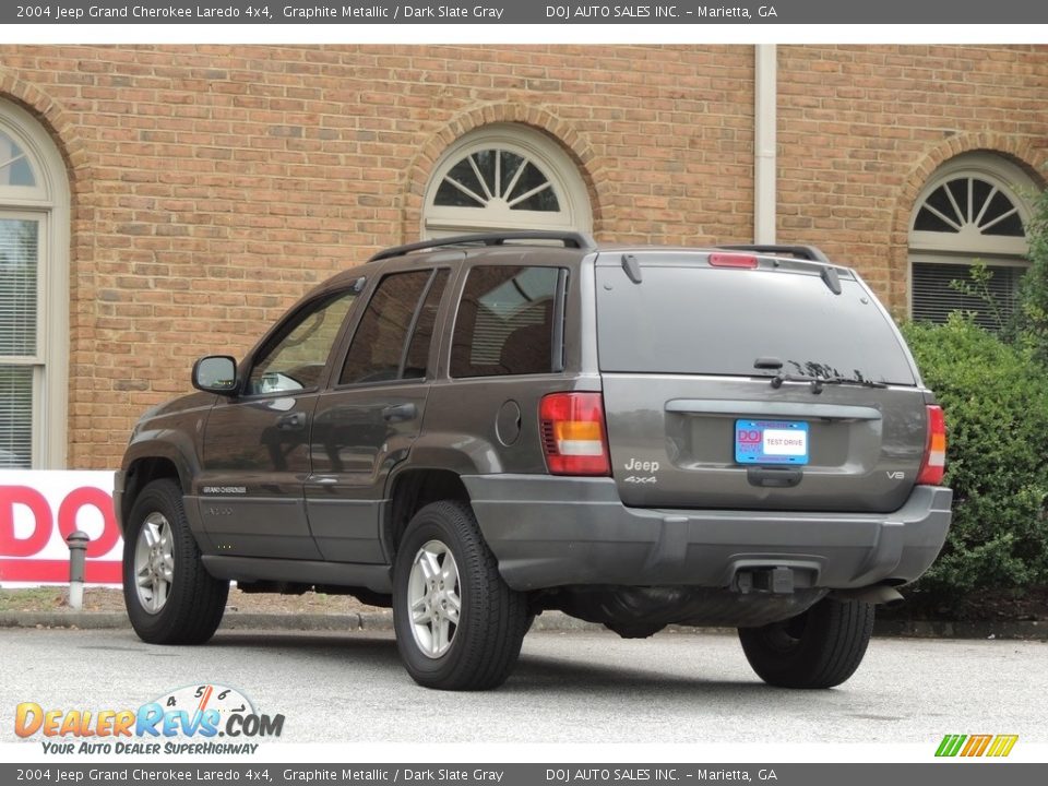 2004 Jeep Grand Cherokee Laredo 4x4 Graphite Metallic / Dark Slate Gray Photo #25