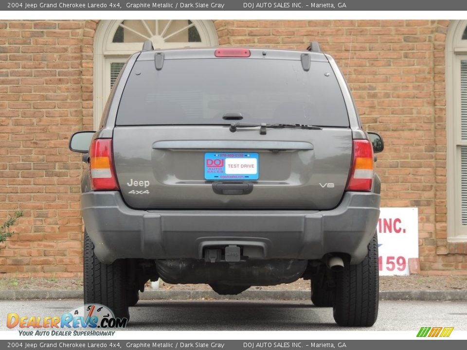 2004 Jeep Grand Cherokee Laredo 4x4 Graphite Metallic / Dark Slate Gray Photo #26