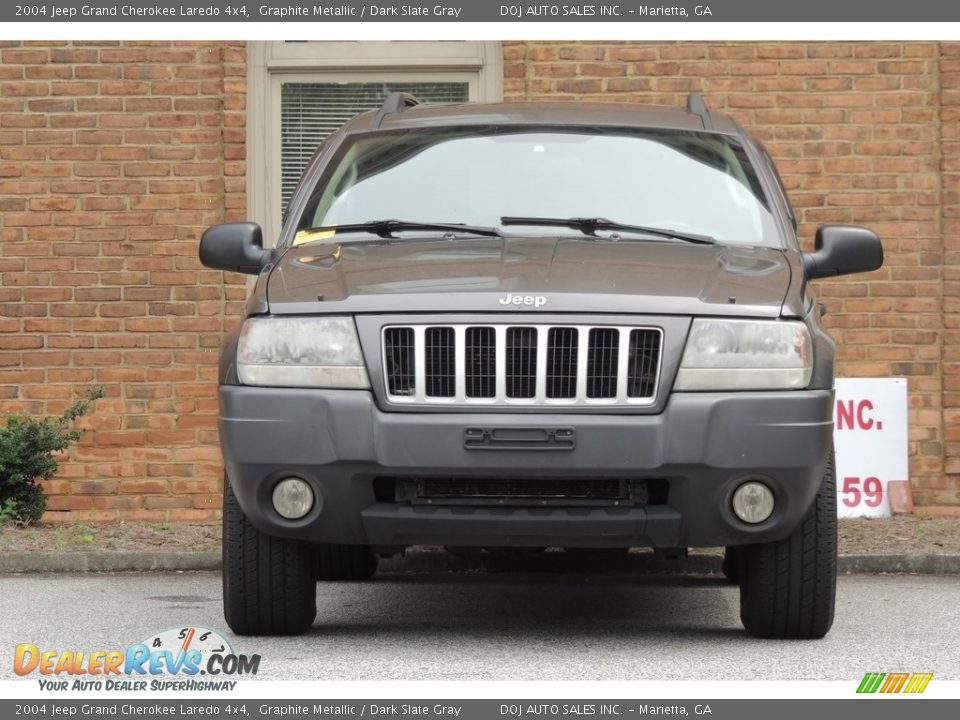 2004 Jeep Grand Cherokee Laredo 4x4 Graphite Metallic / Dark Slate Gray Photo #27