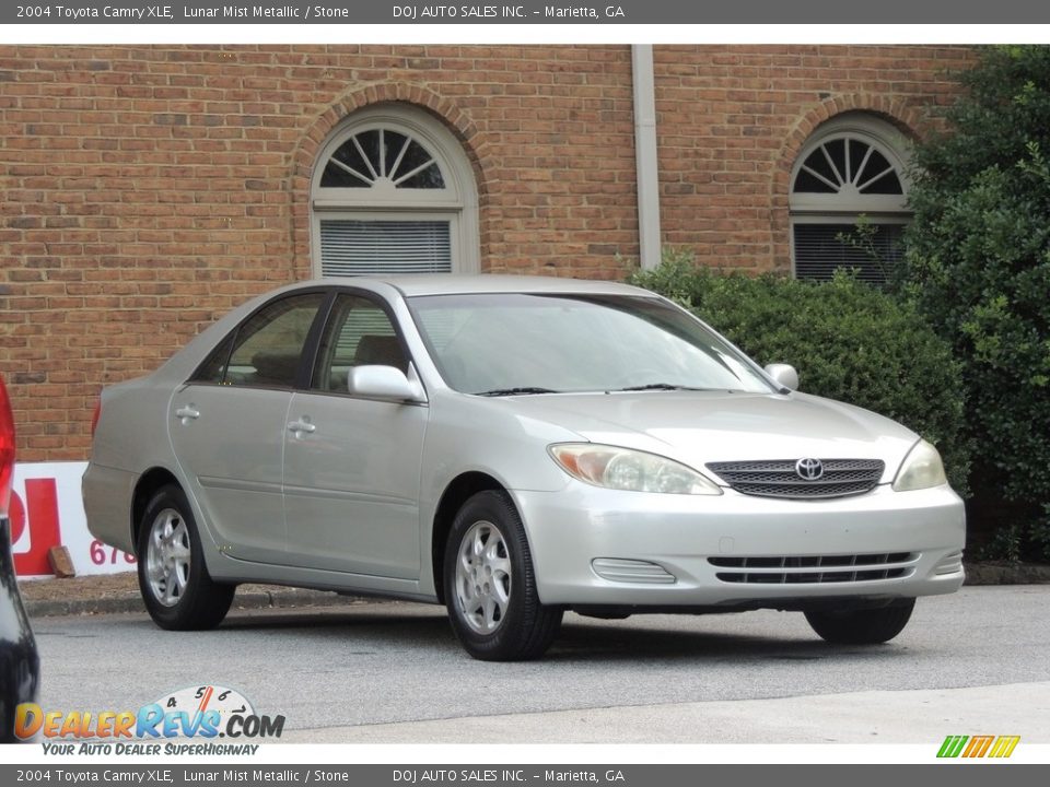 2004 Toyota Camry XLE Lunar Mist Metallic / Stone Photo #3