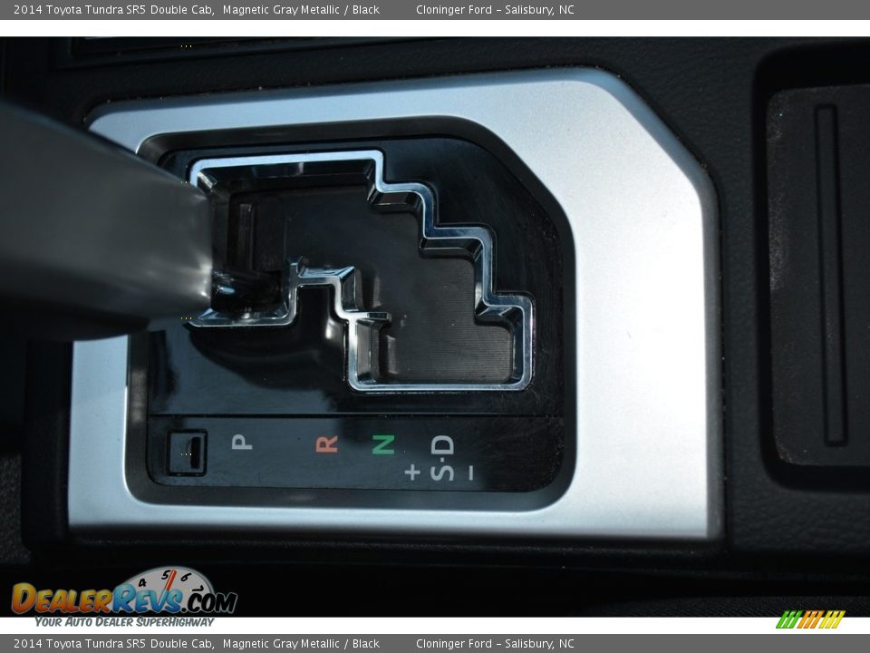 2014 Toyota Tundra SR5 Double Cab Magnetic Gray Metallic / Black Photo #21