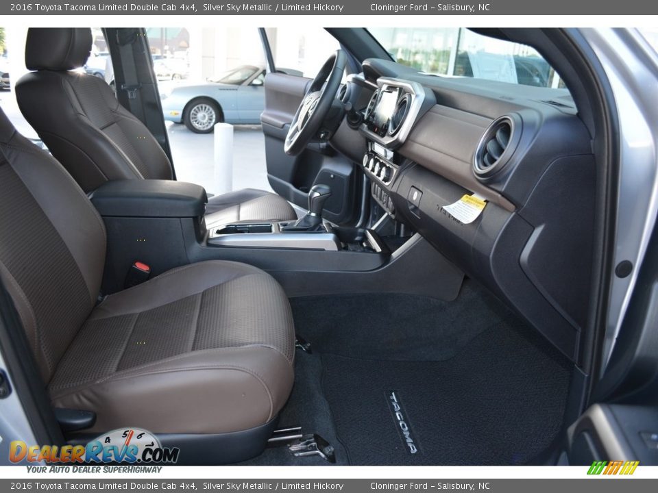 Limited Hickory Interior - 2016 Toyota Tacoma Limited Double Cab 4x4 Photo #17