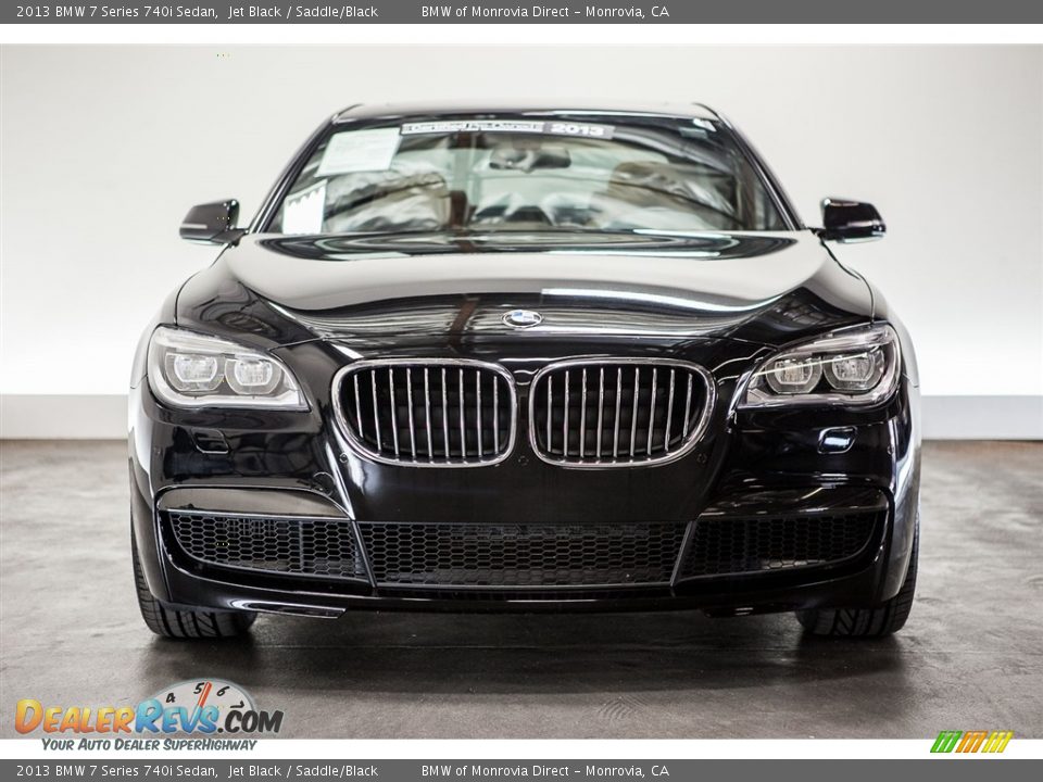 Jet Black 2013 BMW 7 Series 740i Sedan Photo #2