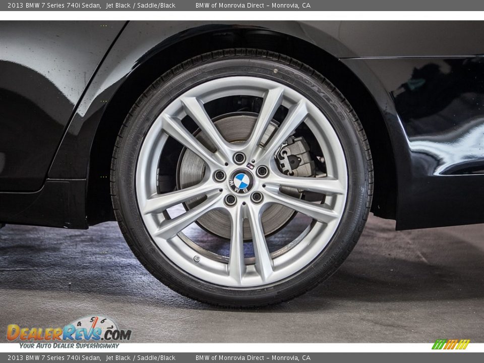 2013 BMW 7 Series 740i Sedan Wheel Photo #7