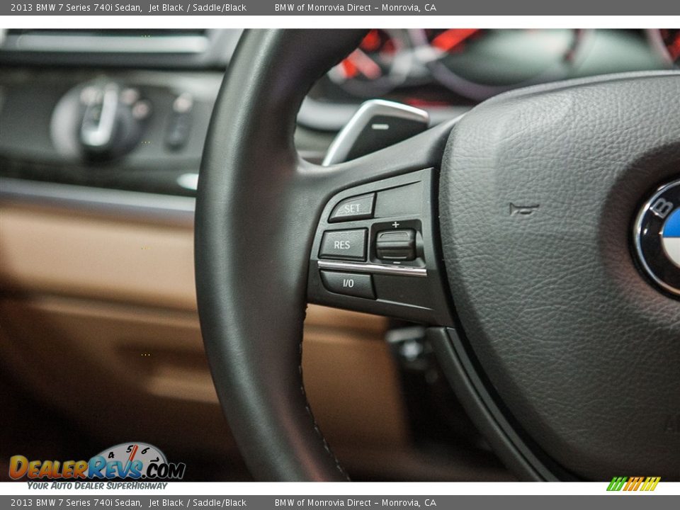 Controls of 2013 BMW 7 Series 740i Sedan Photo #16
