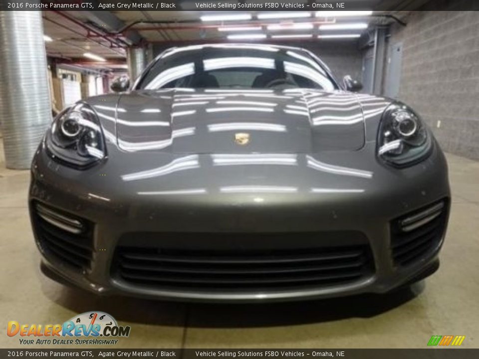 2016 Porsche Panamera GTS Agate Grey Metallic / Black Photo #3