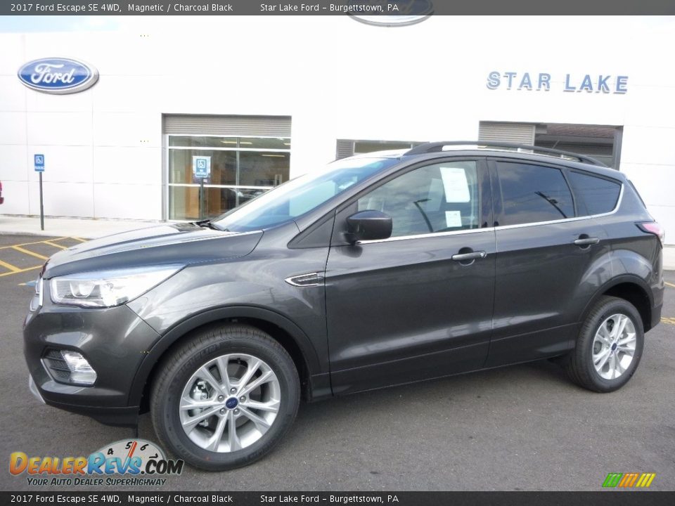 2017 Ford Escape SE 4WD Magnetic / Charcoal Black Photo #1