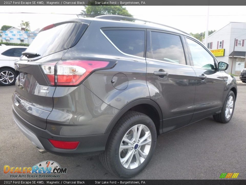 2017 Ford Escape SE 4WD Magnetic / Charcoal Black Photo #5