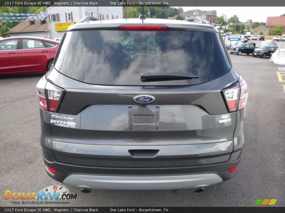 2017 Ford Escape SE 4WD Magnetic / Charcoal Black Photo #6