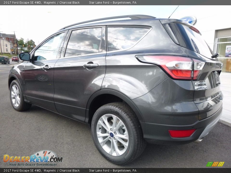 2017 Ford Escape SE 4WD Magnetic / Charcoal Black Photo #8