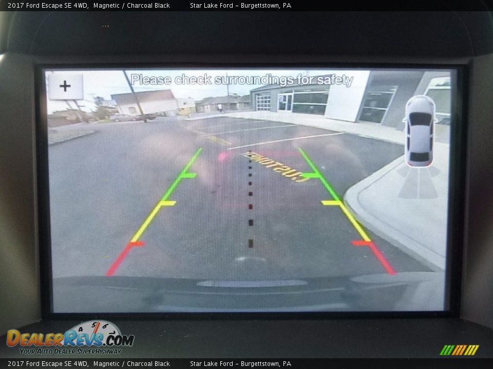 2017 Ford Escape SE 4WD Magnetic / Charcoal Black Photo #18