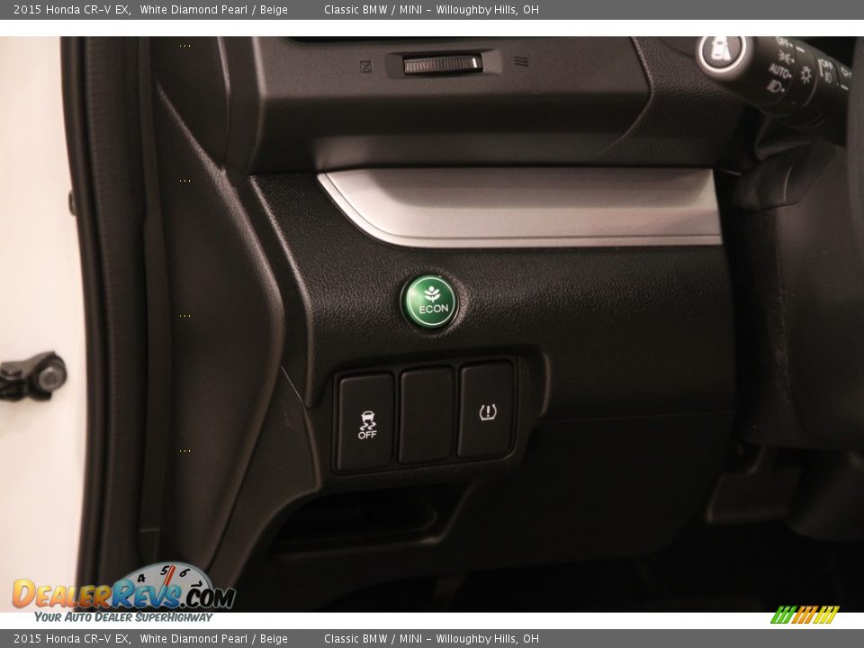 2015 Honda CR-V EX White Diamond Pearl / Beige Photo #5