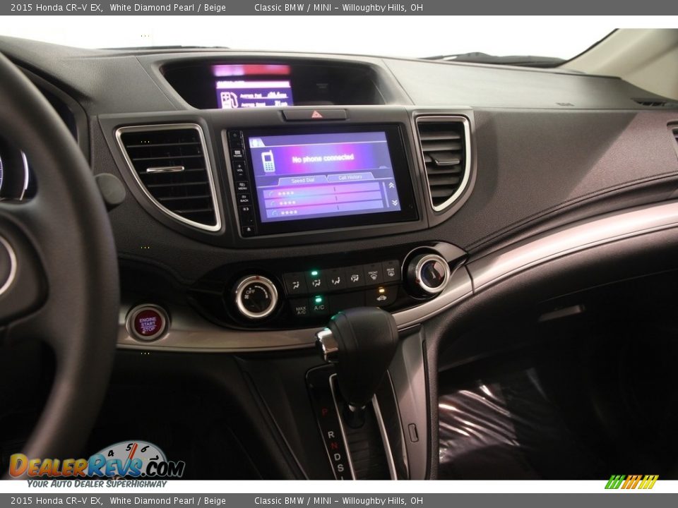 2015 Honda CR-V EX White Diamond Pearl / Beige Photo #10